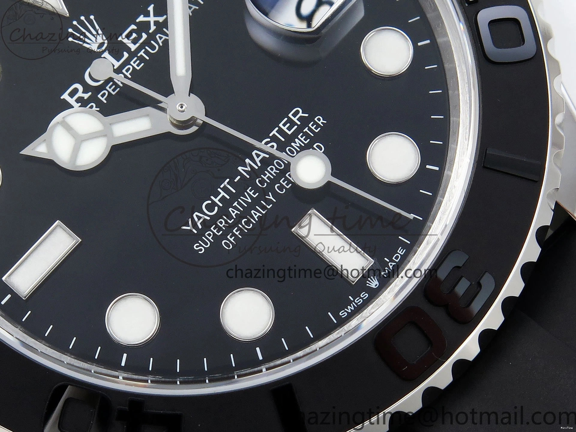 MiroTime 0524 Cozy Yacht-Master 42mm 226659 TEDF 1:1 Best Edition 3D Black Ceramic Bezel on Oysterflex Strap VS3235 (Gain Weight) 1675